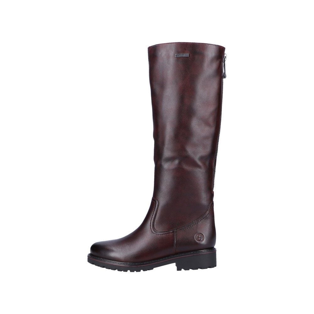 Remonte R6576-35 Anatomic Leather Boot Burgundy Remonte R6576-35 Anatomic Leather Boot Burgundy