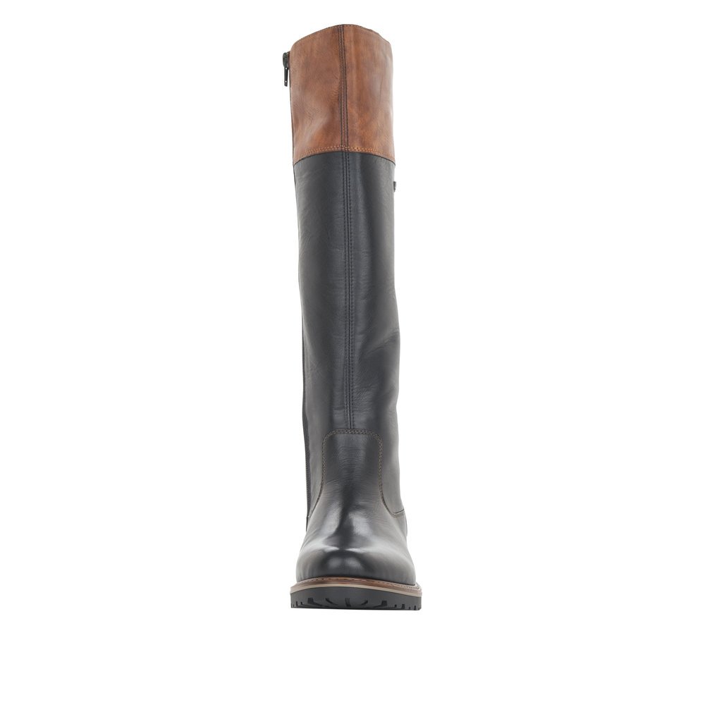 Remonte R6581-02 Anatomical Leather Boot Black Remonte R6581-02 Anatomical Leather Boot Black