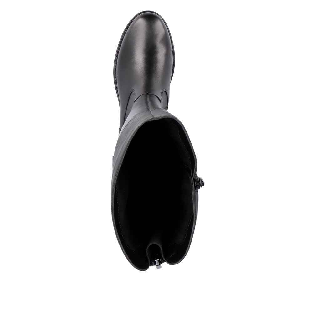 Remonte R6581-04 Anatomical Leather Boot Black Remonte R6581-04 Anatomical Leather Boot Black