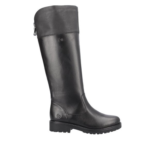 Remonte R6581-04 Anatomical Leather Boot Black Remonte R6581-04 Anatomical Leather Boot Black