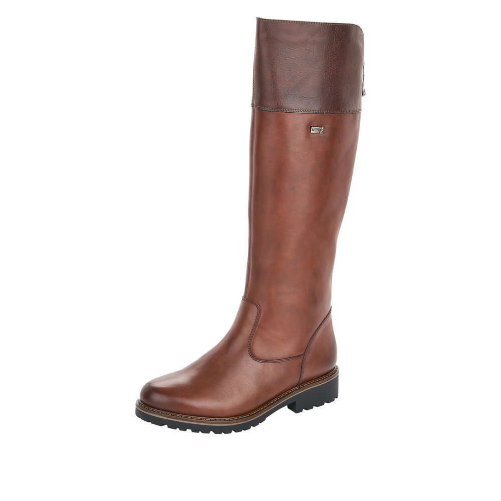 Remonte R6581-22 Anatomical Leather Boot Tan Remonte R6581-22 Anatomical Leather Boot Tan