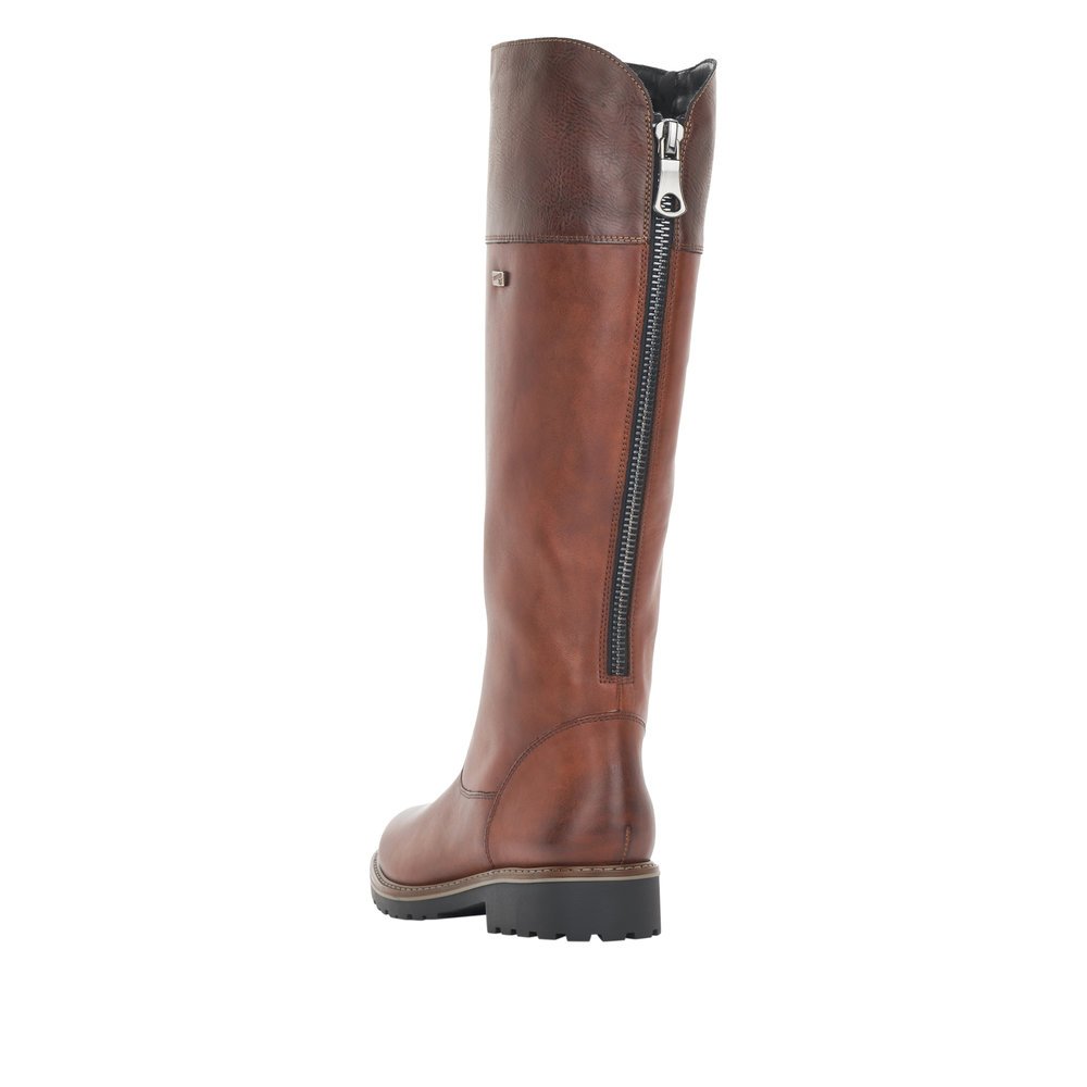 Remonte R6581-22 Anatomical Leather Boot Tan Remonte R6581-22 Anatomical Leather Boot Tan