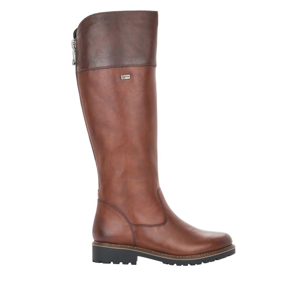 Remonte R6581-22 Anatomical Leather Boot Tan Remonte R6581-22 Anatomical Leather Boot Tan