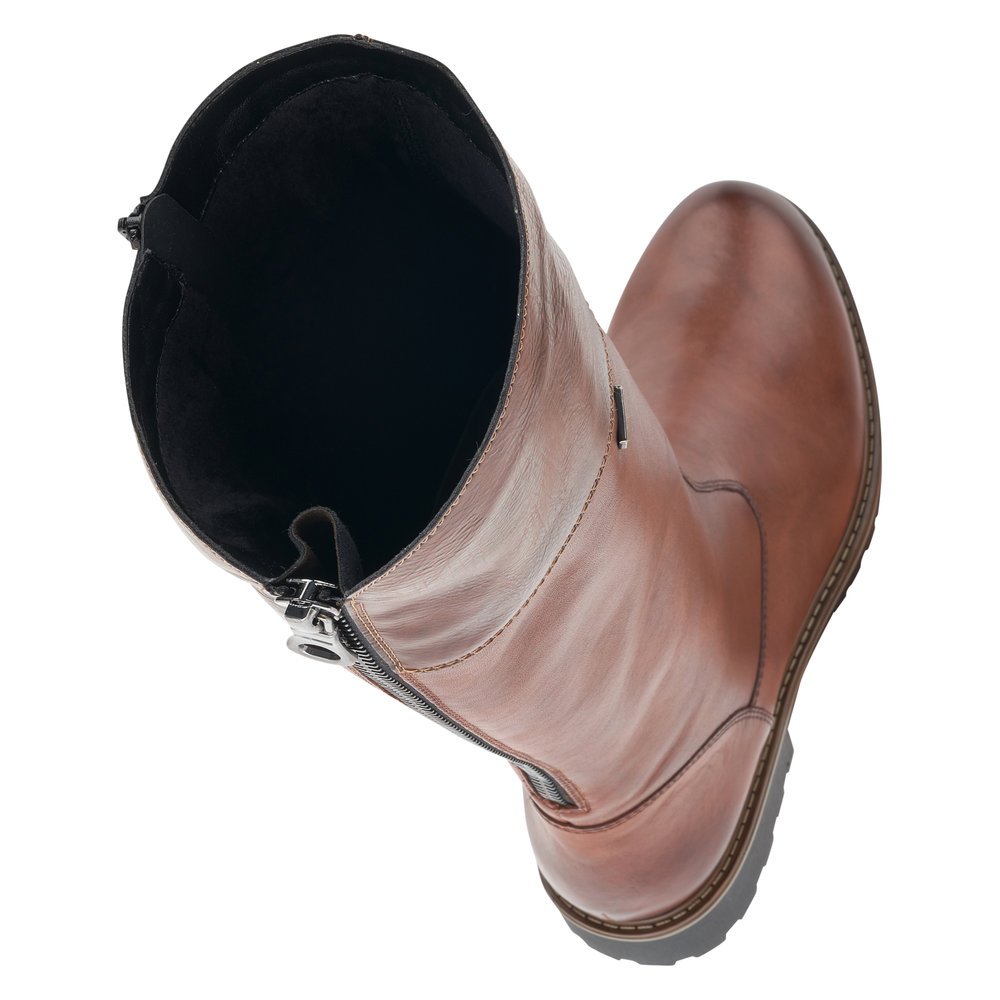 Remonte R6581-22 Anatomical Leather Boot Tan Remonte R6581-22 Anatomical Leather Boot Tan
