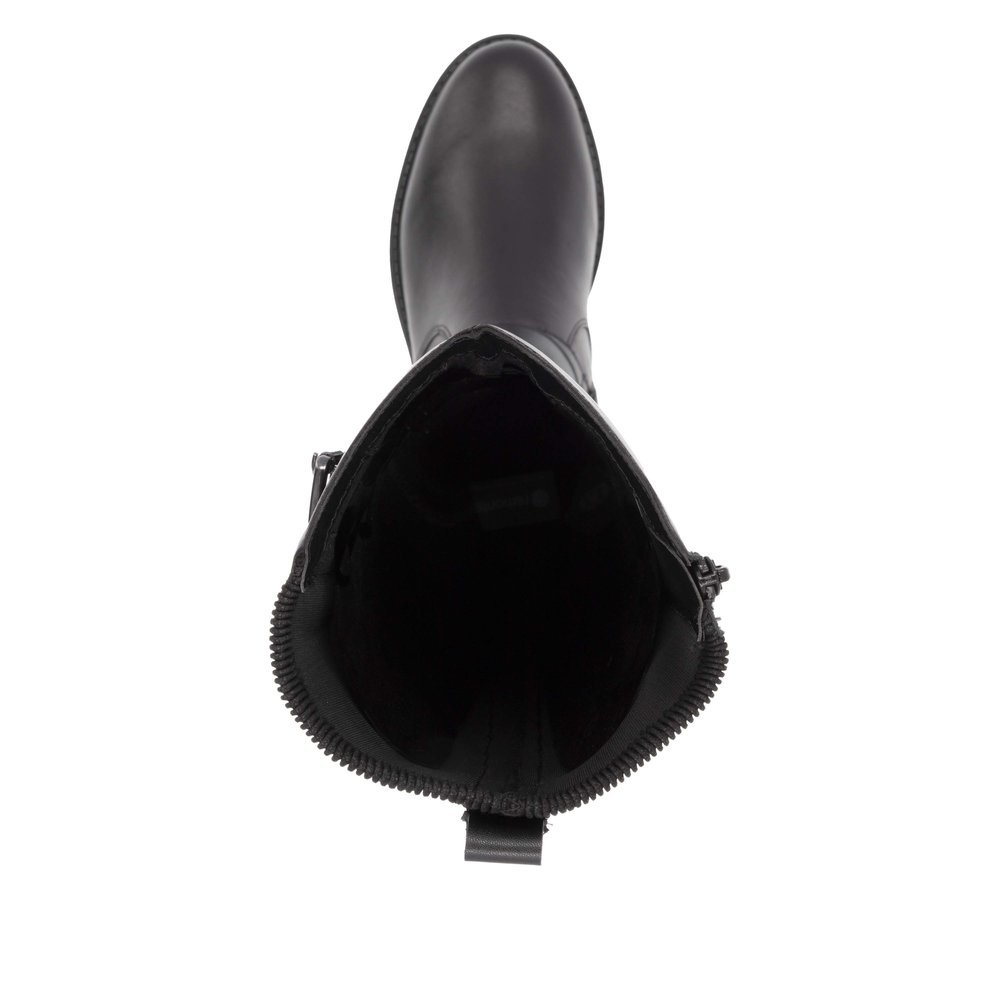 Remonte R6593-00 Anatomical Leather Boot Black Remonte R6593-00 Anatomical Leather Boot Black