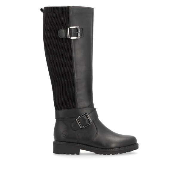 Remonte R6593-00 Anatomical Leather Boot Black Remonte R6593-00 Anatomical Leather Boot Black