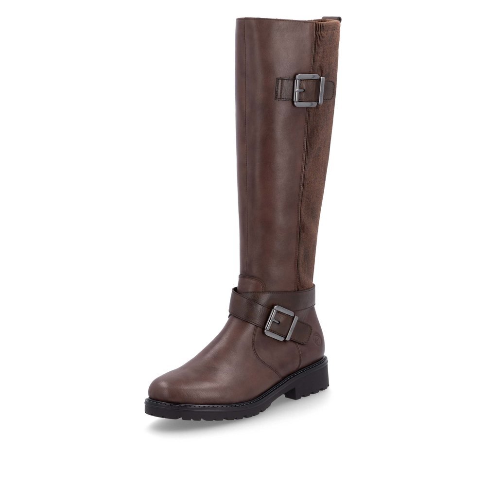 Remonte R6593-25 Anatomical Leather Boot Brown Remonte R6593-25 Anatomical Leather Boot Brown