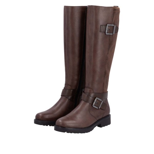 Remonte R6593-25 Anatomical Leather Boot Brown Remonte R6593-25 Anatomical Leather Boot Brown