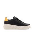 Rieker W0505-01 Anatomical Leather Sneaker Black Rieker W0505-01 Anatomical Leather Sneaker Black