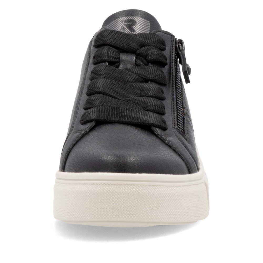 Rieker W0505-01 Anatomical Leather Sneaker Black Rieker W0505-01 Anatomical Leather Sneaker Black