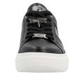 Rieker W1202-00 Anatomical Leather Sneaker Black Rieker W1202-00 Anatomical Leather Sneaker Black