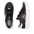 Rieker W1202-00 Anatomical Leather Sneaker Black Rieker W1202-00 Anatomical Leather Sneaker Black