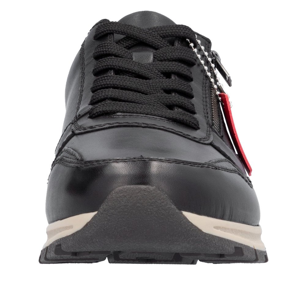 Rieker B0504-00 Anatomical Leather Sneaker Black Rieker B0504-00 Anatomical Leather Sneaker Black