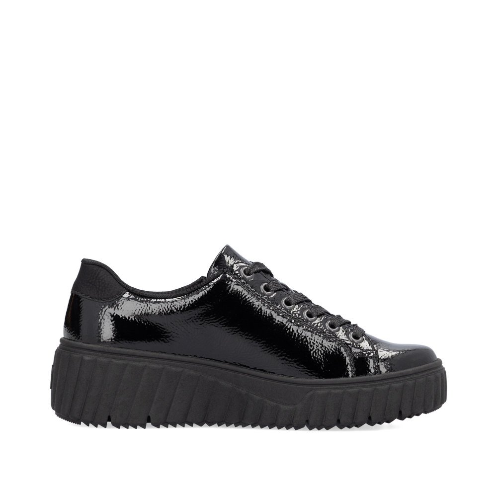 Rieker N2501-00 Anatomical Leather Sneaker Black Rieker N2501-00 Anatomical Leather Sneaker Black