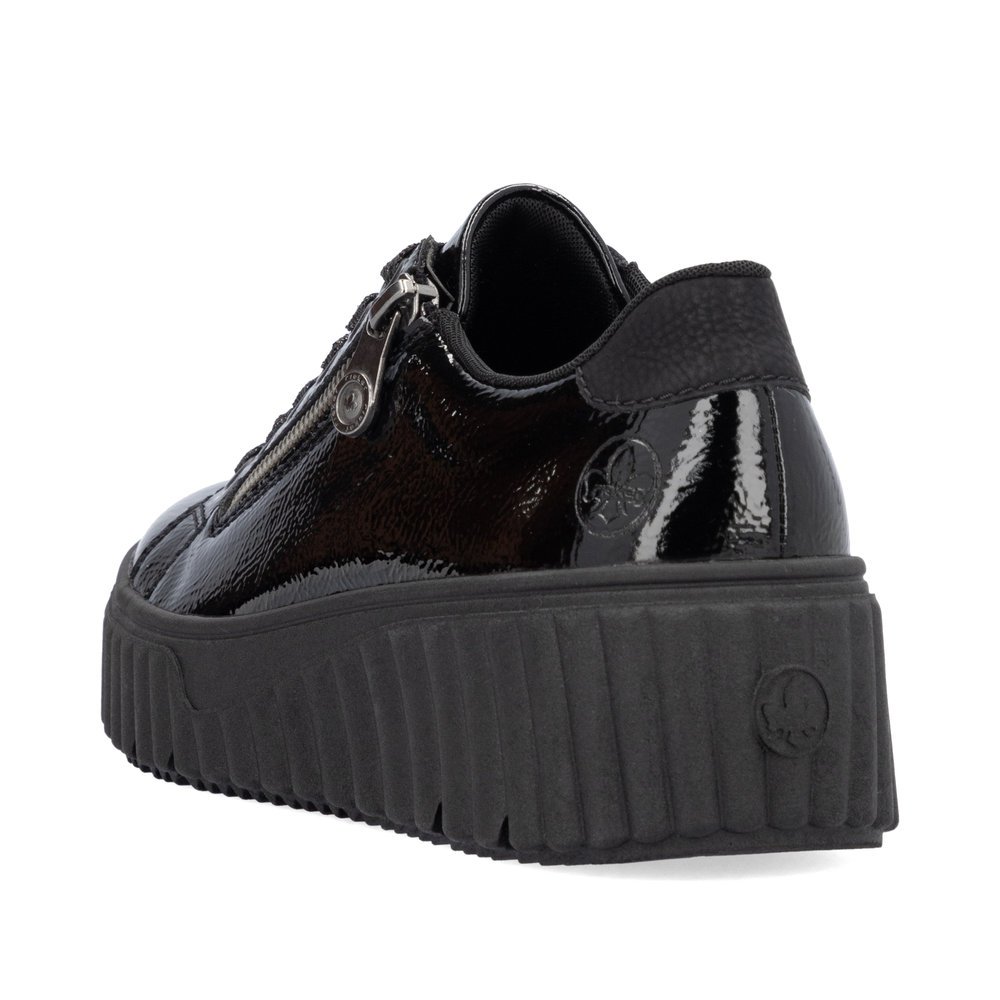 Rieker N2501-00 Anatomical Leather Sneaker Black Rieker N2501-00 Anatomical Leather Sneaker Black