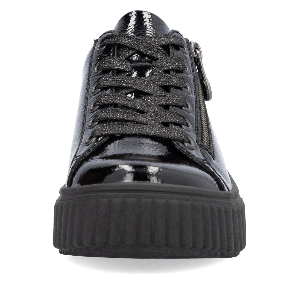 Rieker N2501-00 Anatomical Leather Sneaker Black Rieker N2501-00 Anatomical Leather Sneaker Black