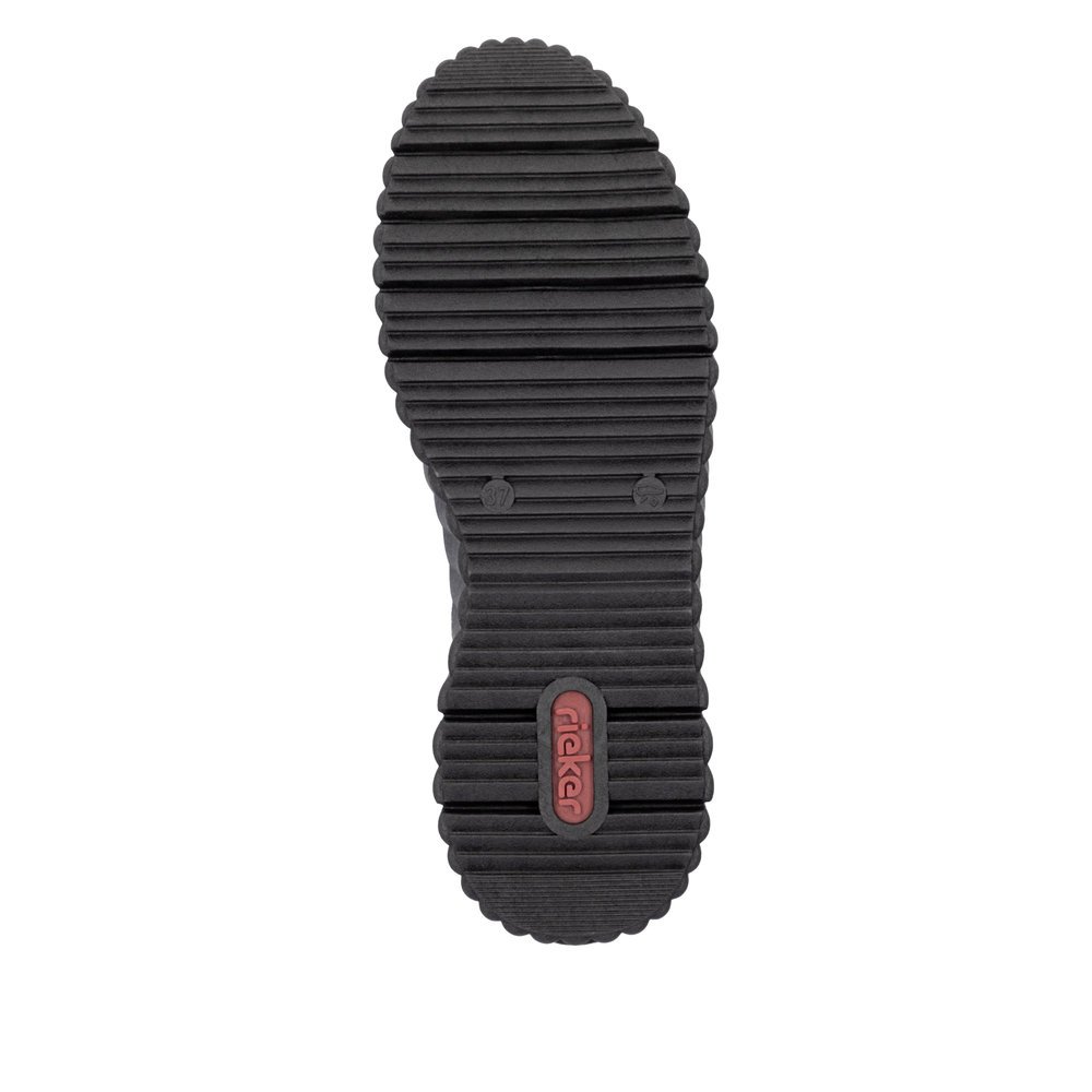 Rieker N2501-00 Anatomical Leather Sneaker Black Rieker N2501-00 Anatomical Leather Sneaker Black