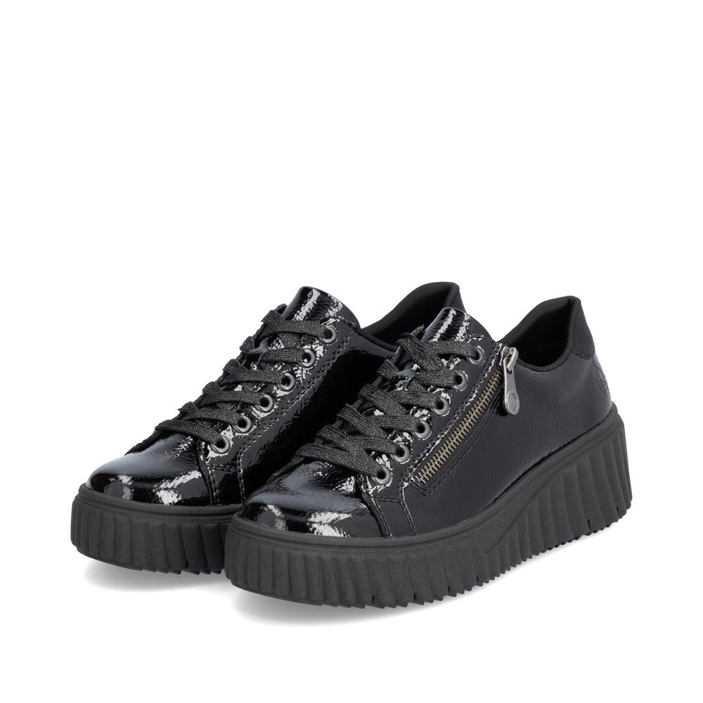 Rieker N2501-00 Anatomical Leather Sneaker Black Rieker N2501-00 Anatomical Leather Sneaker Black