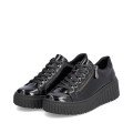 Rieker N2501-00 Anatomical Leather Sneaker Black Rieker N2501-00 Anatomical Leather Sneaker Black