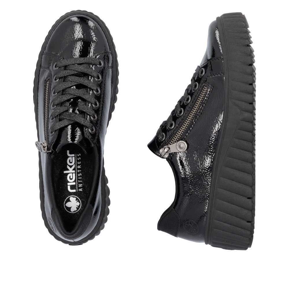 Rieker N2501-00 Anatomical Leather Sneaker Black Rieker N2501-00 Anatomical Leather Sneaker Black