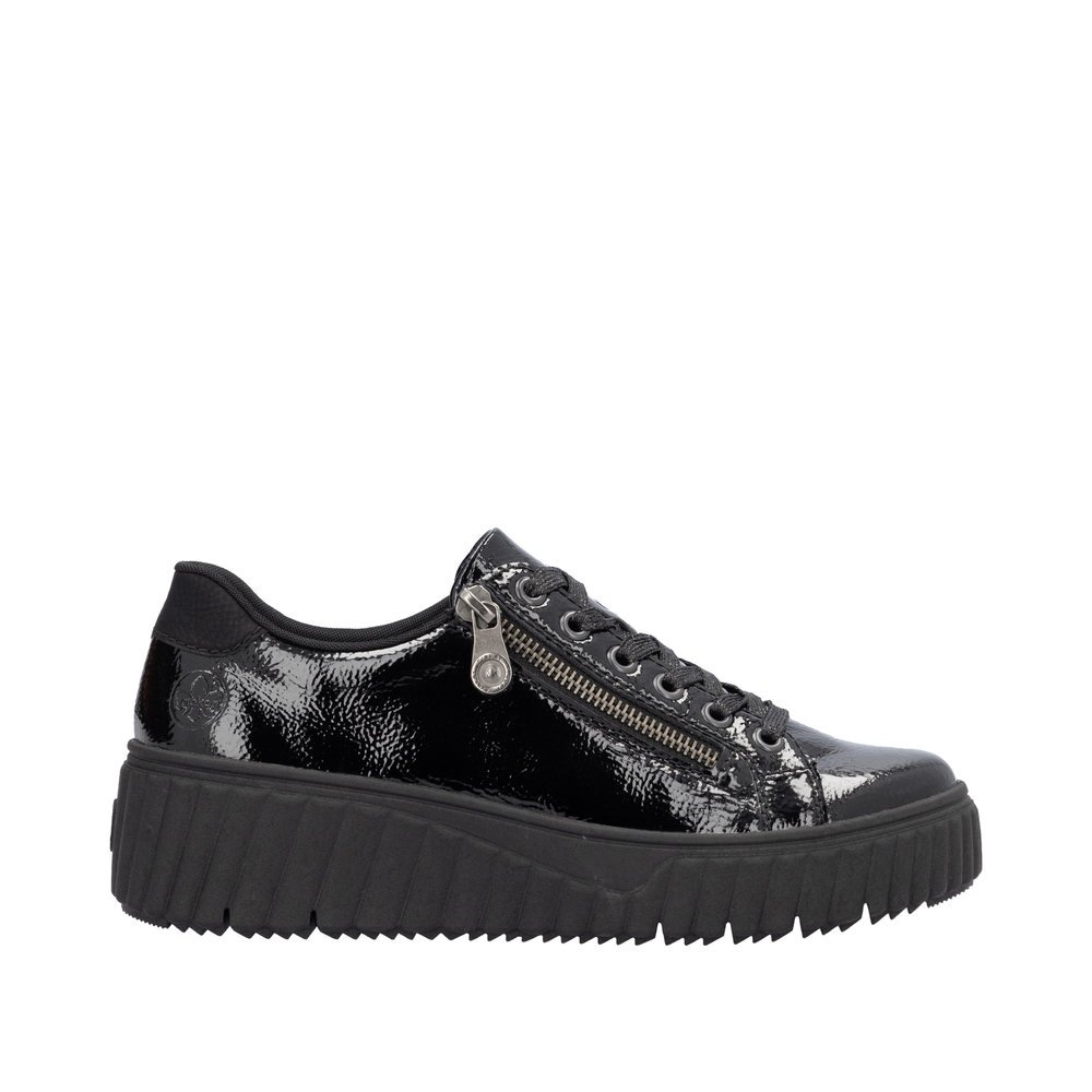 Rieker N2501-00 Anatomical Leather Sneaker Black Rieker N2501-00 Anatomical Leather Sneaker Black