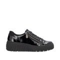 Rieker N2501-00 Anatomical Leather Sneaker Black Rieker N2501-00 Anatomical Leather Sneaker Black