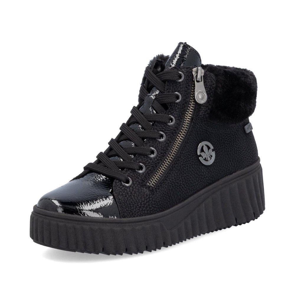 Rieker N2505-00 Anatomical Ankle Boot Sneaker Black Rieker N2505-00 Anatomical Ankle Boot Sneaker Black