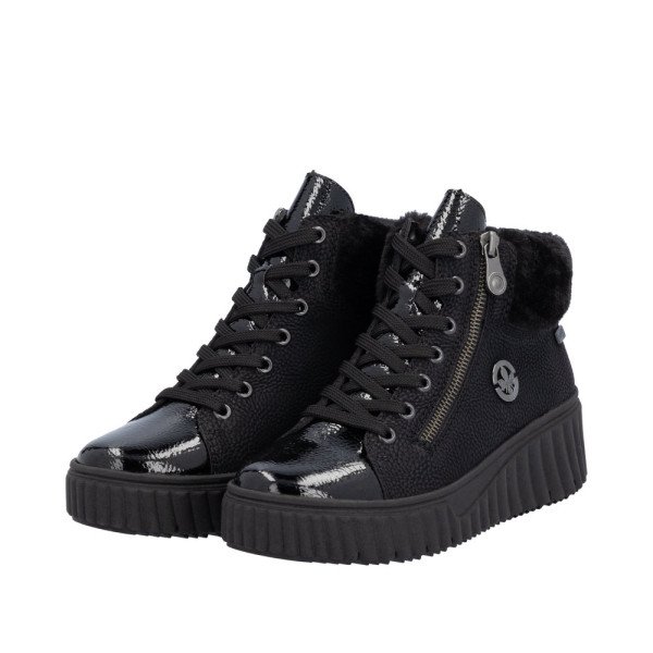 Rieker N2505-00 Anatomical Ankle Boot Sneaker Black Rieker N2505-00 Anatomical Ankle Boot Sneaker Black