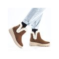 Rieker N2560-24 Anatomical Ankle Boot Sneaker Brown Rieker N2560-24 Anatomical Ankle Boot Sneaker Brown