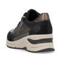 Rieker N9301-91 Anatomical Leather Sneaker Gold