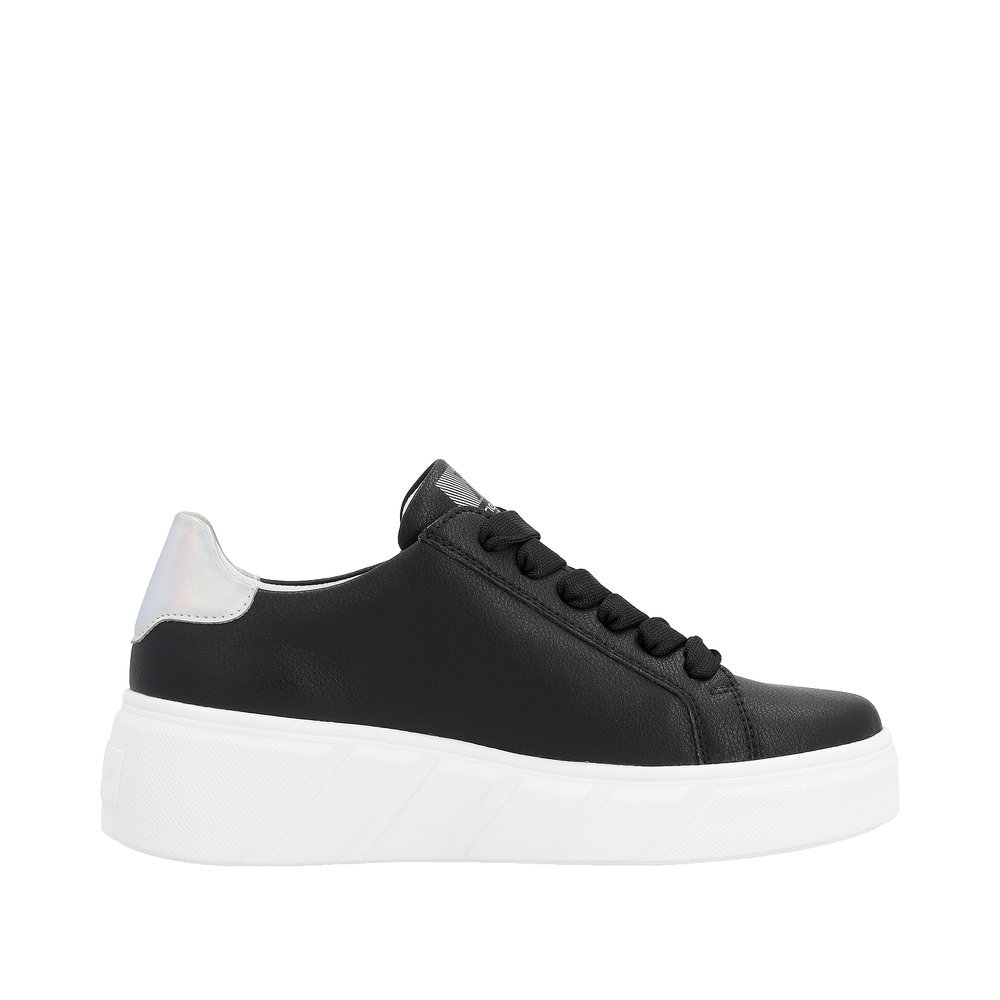 Remonte D1318-01 Anatomical Leather Sneaker Black