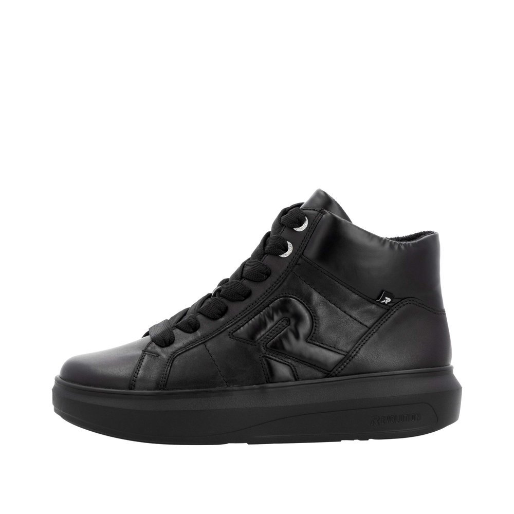 Rieker W1270-00 Anatomical Ankle Boot Sneaker Black Rieker W1270-00 Anatomical Ankle Boot Sneaker Black