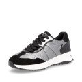 Rieker W1306-42 Anatomical Leather Sneaker Silver Rieker W1306-42 Anatomical Leather Sneaker Silver