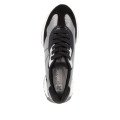 Rieker W1306-42 Anatomical Leather Sneaker Silver Rieker W1306-42 Anatomical Leather Sneaker Silver