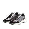 Rieker W1306-42 Anatomical Leather Sneaker Silver Rieker W1306-42 Anatomical Leather Sneaker Silver