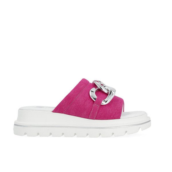 Rieker W1652-31 Anatomical Leather Sandal Fuxia 4cm Rieker W1652-31 Anatomical Leather Sandal Fuxia 4cm