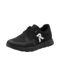 Rieker 09100-00 Men's Leather Sneaker Black