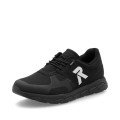Rieker 09100-00 Men's Leather Sneaker Black
