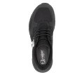 Rieker 09100-00 Men's Leather Sneaker Black