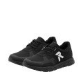 Rieker 09100-00 Men's Leather Sneaker Black