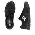 Rieker 09100-00 Men's Leather Sneaker Black