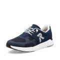 Rieker 09100-14 Men's Leather Sneaker Blue