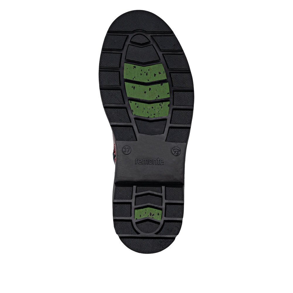 Remonte D0C82-33 Anatomical Bootie Bordeaux