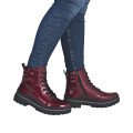 Remonte D0C82-33 Anatomical Bootie Bordeaux