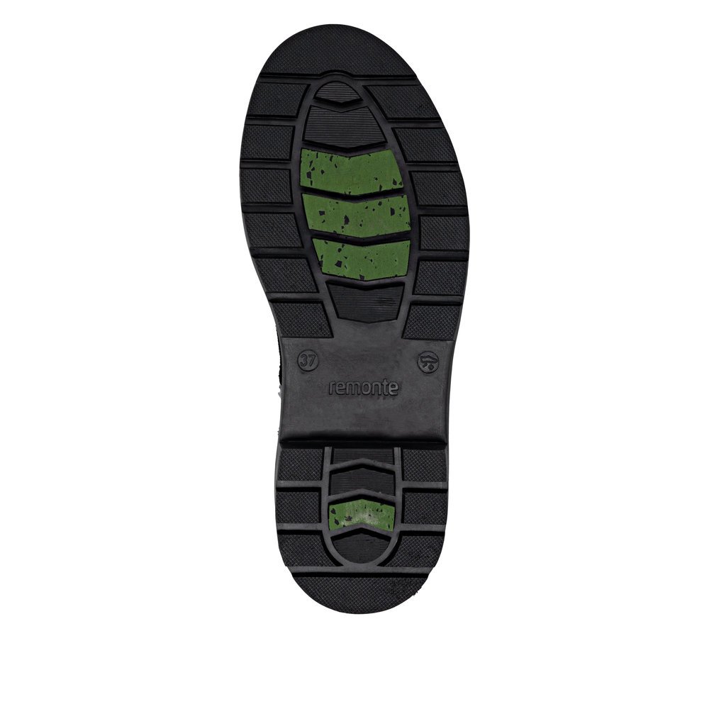 Remonte D0C83-03 Women's Leather Boot Black Remonte D0C83-03 Women's Leather Boot Black