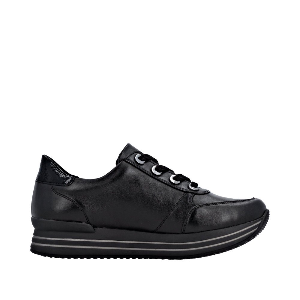 Remonte D1302-00 Anatomical Leather Sneaker Black Remonte D1302-00 Anatomical Leather Sneaker Black