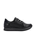 Remonte D1302-00 Anatomical Leather Sneaker Black Remonte D1302-00 Anatomical Leather Sneaker Black