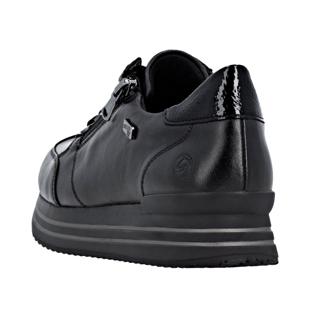 Remonte D1302-00 Anatomical Leather Sneaker Black Remonte D1302-00 Anatomical Leather Sneaker Black