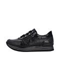 Remonte D1302-00 Anatomical Leather Sneaker Black Remonte D1302-00 Anatomical Leather Sneaker Black