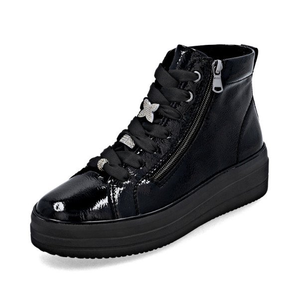 Remonte D1C72-00 Women's Leather Boot Black Remonte D1C72-00 Women's Leather Boot Black